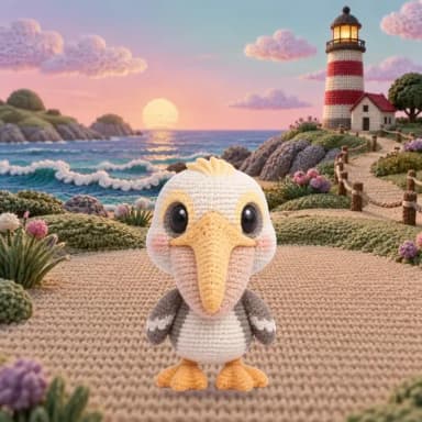 La luz de Faro de las Gaviotas