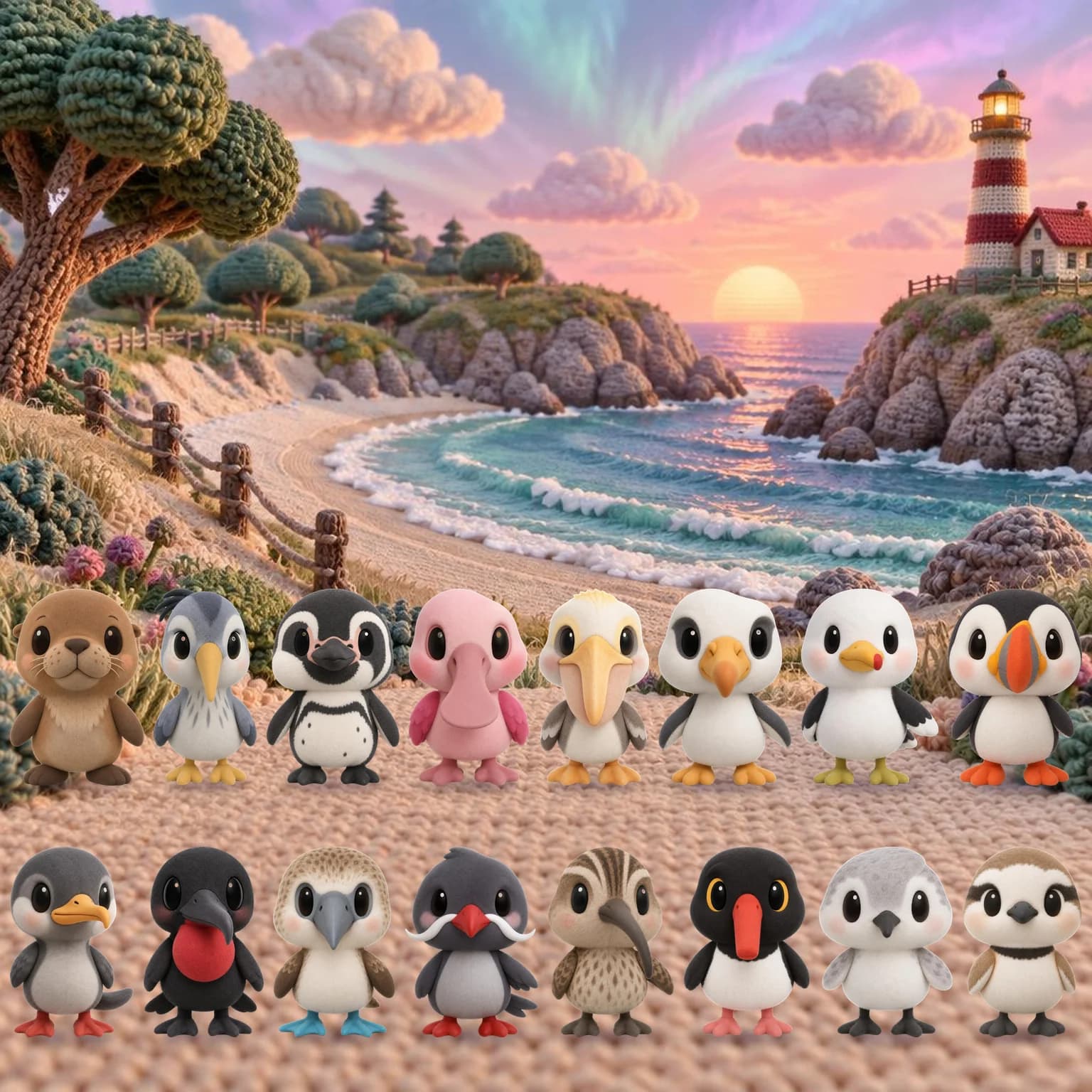Foto grupal de Amigos de la Costa · Personajes