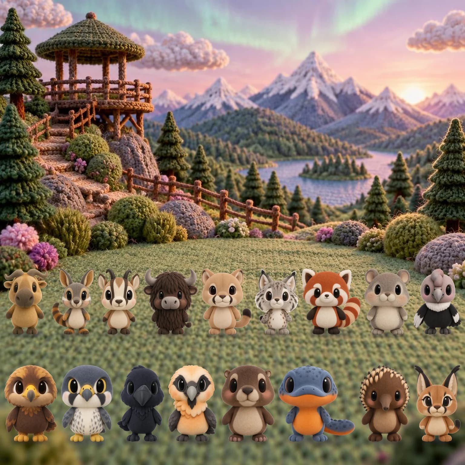 Foto grupal de Amigos de la Montaña · Personajes