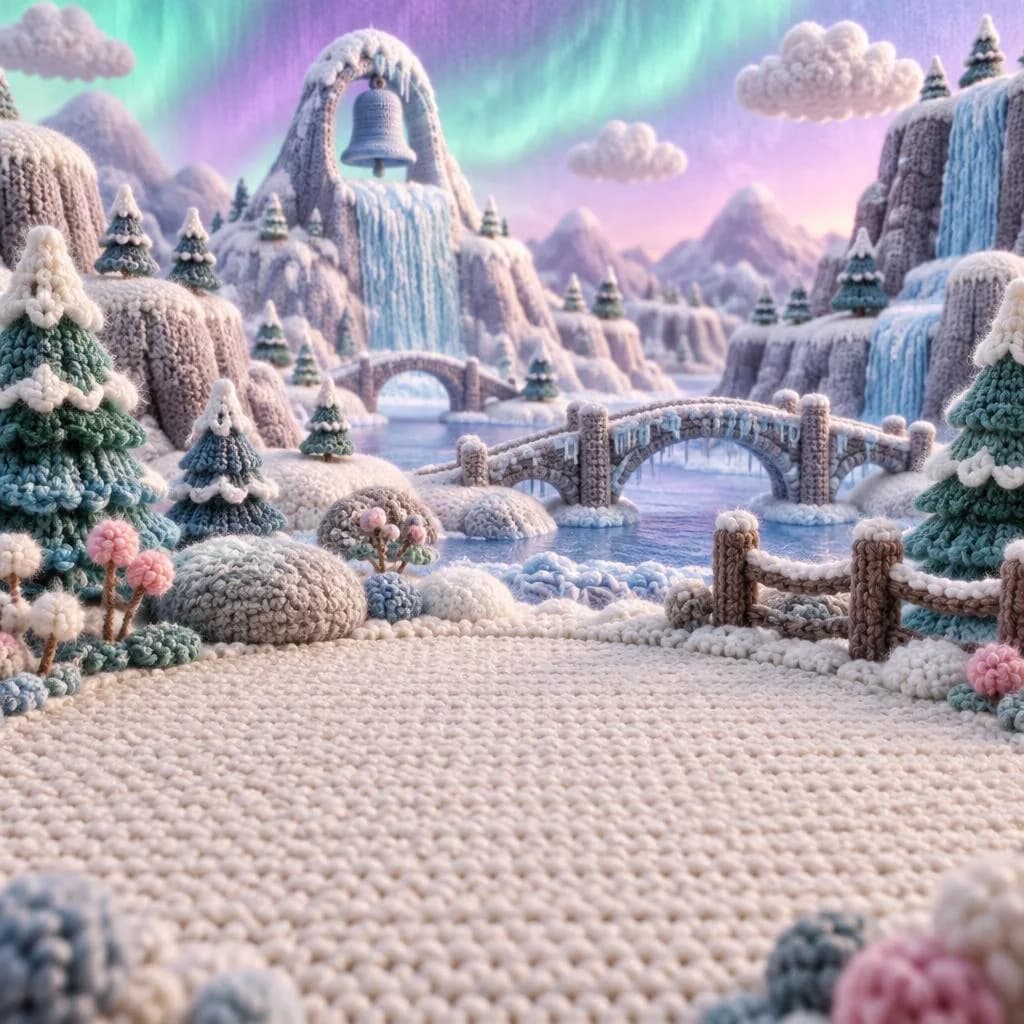 Campana de Hielo, tejido a crochet