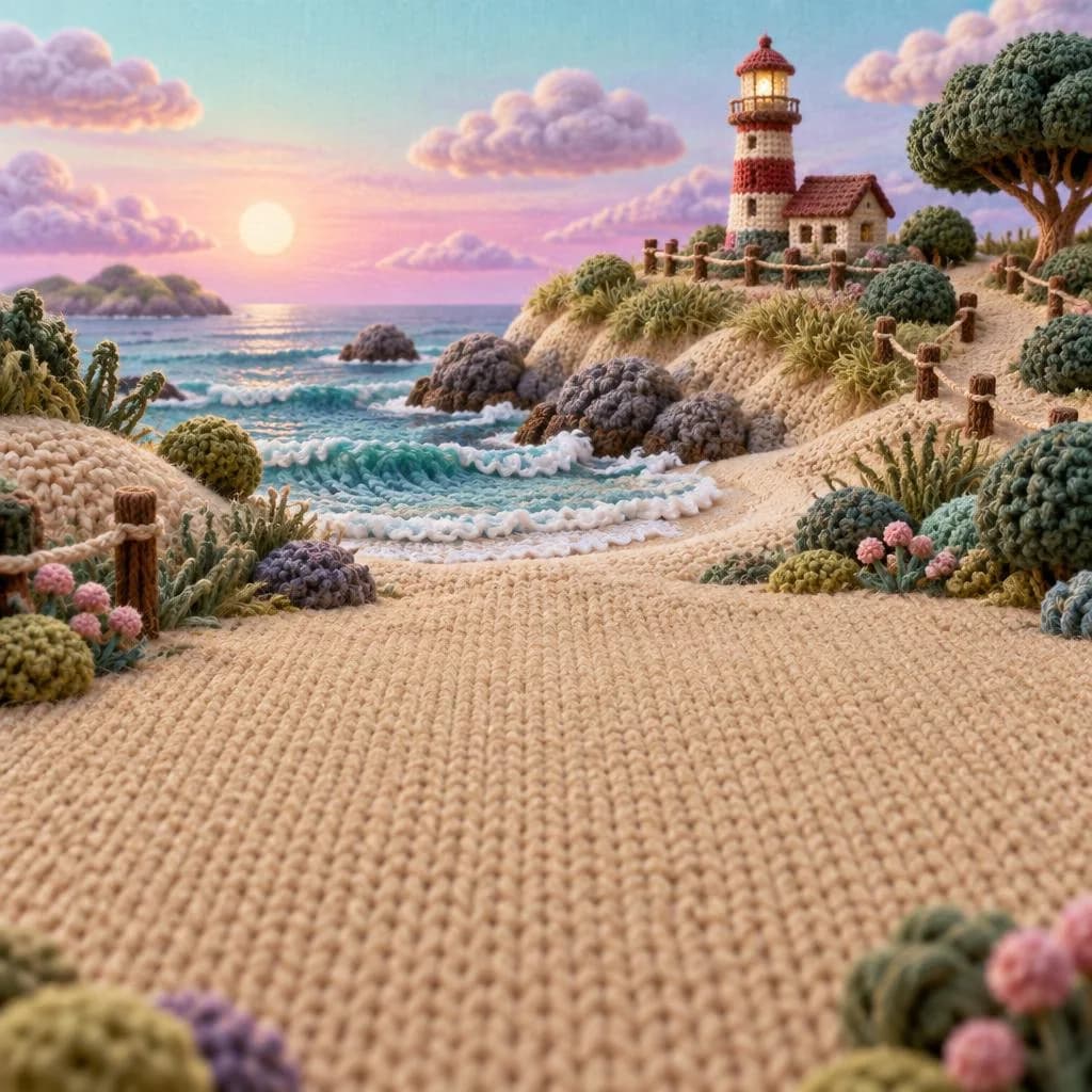 Dunas Suaves, tejido a crochet
