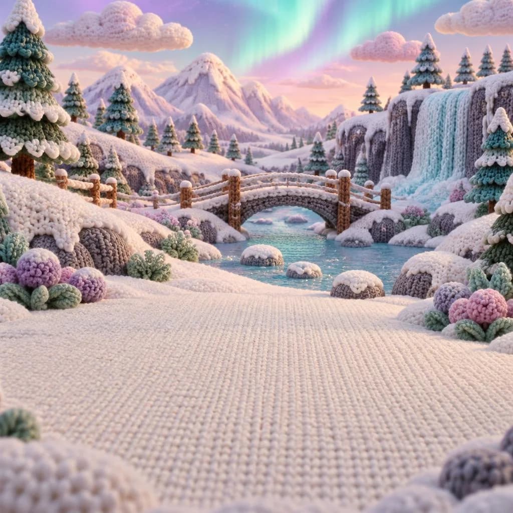Valle Blanco, tejido a crochet