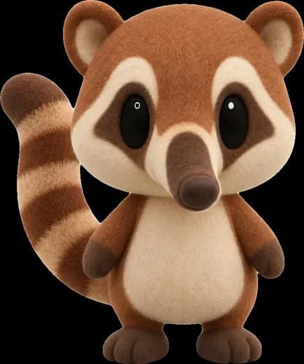 Trompita, Coatí de cola anillada