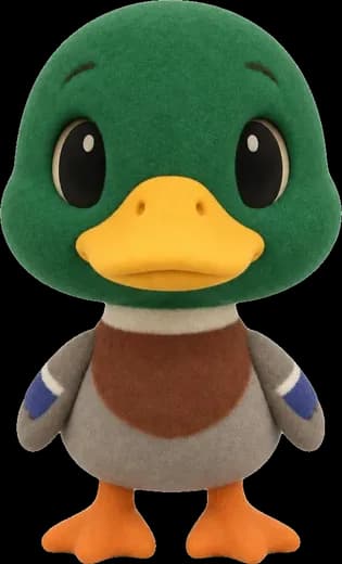 Jade, Pato de cabeza verde